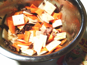 53.ローストビーフと大根のコンソメ和え(No.1605)