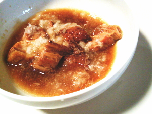 60.角煮の大根おろし和え(No.1627）