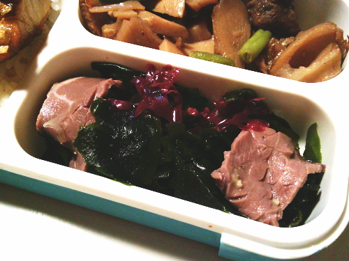 80.ローストビーフと海藻和風サラダ（No.1679）