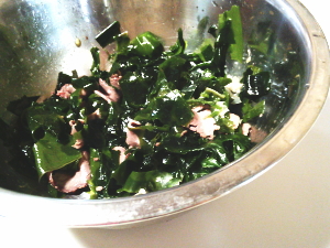 80.ローストビーフと海藻和風サラダ（No.1679）