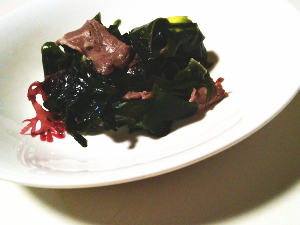 80.ローストビーフと海藻和風サラダ（No.1679）