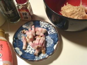 82.ベーコンと切り干し大根のにんにく炒め(No.1686)