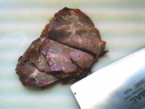 83.ローストビーフの餃子のタレ丼(No.1689)