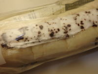 41.ローソン 白いふわふわパン ホイップ&チョコクリーム