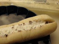 41.ローソン 白いふわふわパン ホイップ&チョコクリーム