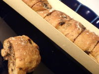 55.もち麦の切れてるフランスパン~チョコチップ入り~