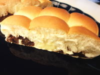 66.セブン つぶあん、クリーム、チョコクリーム 3色パン