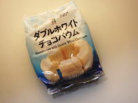 83.セブン ダブルホワイトチョコバウム