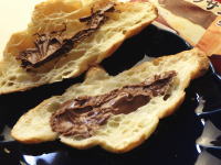 85.フジパン クロワッサンサンド 生チョコクリーム