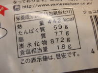 130.ヤマザキ チョコ風味パンケーキ