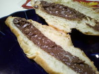 189.フジパン クロワッサンサンド 生チョコ