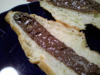 189.フジパン クロワッサンサンド 生チョコ