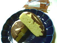 213.ヤマザキ チョコバナナ風味蒸しケーキ