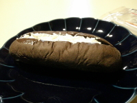 229.ローソン 白黒チョコ&ホイップロール