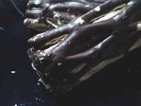 235.ローソン さっくり食感のチョコスティックパイ 4本入