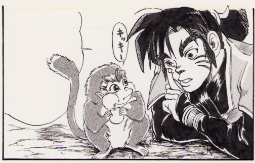 「天に昇った男」お気に入りのワンカット