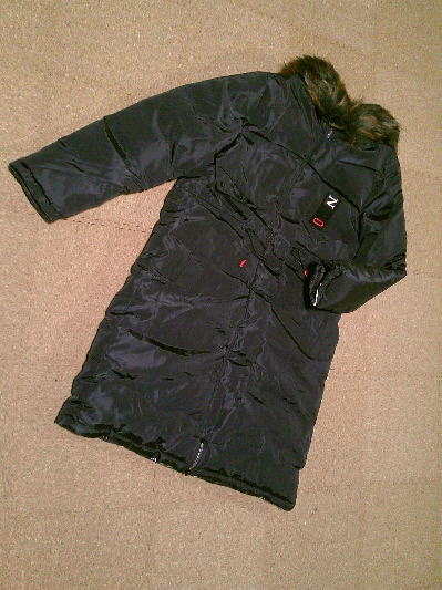 ４１）1,375円リバーシブル・ダウンコート