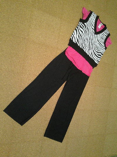 46)417円ゼブラ柄ニットベスト4