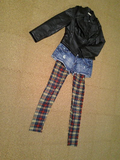 ４７）230円レザージャケット黒