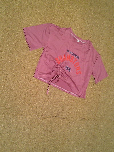 ４８）394円韓国風Tシャツ・ピンク