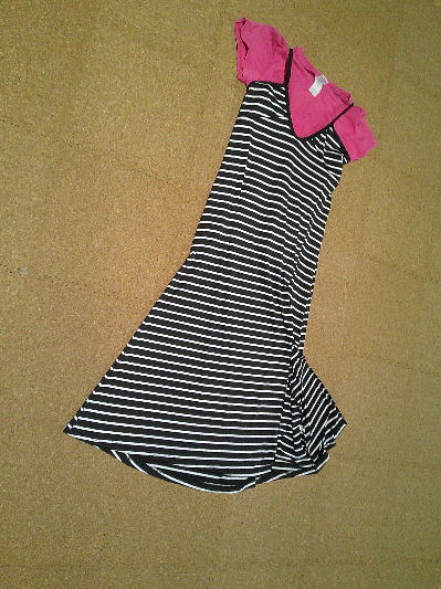 49)280円キャミワンピース・ボーダー