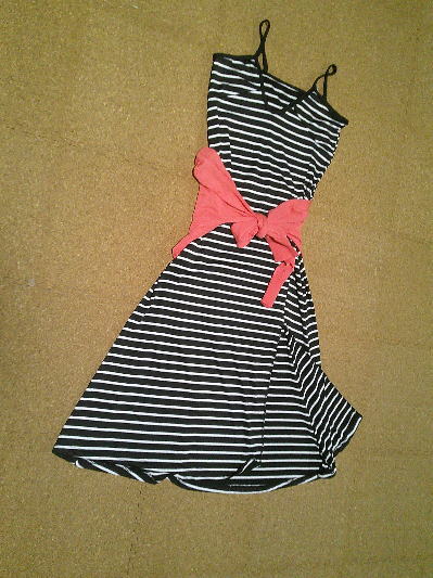 49)280円キャミワンピース・ボーダー