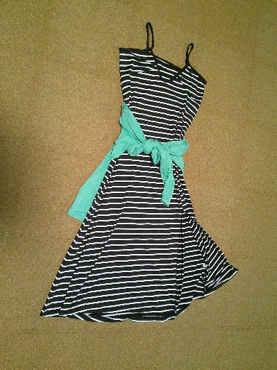 49)280円キャミワンピース・ボーダー