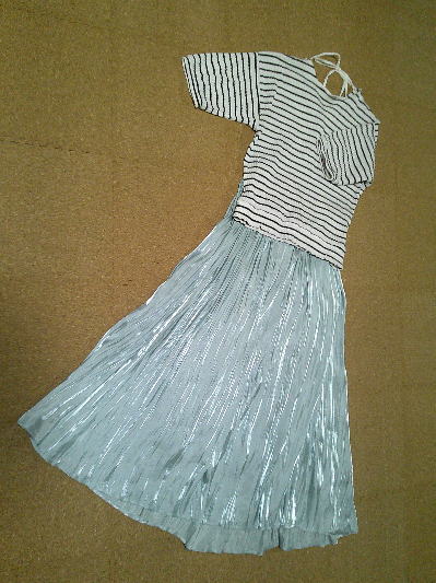 ５１）790円バックリボンボーダーTシャツ