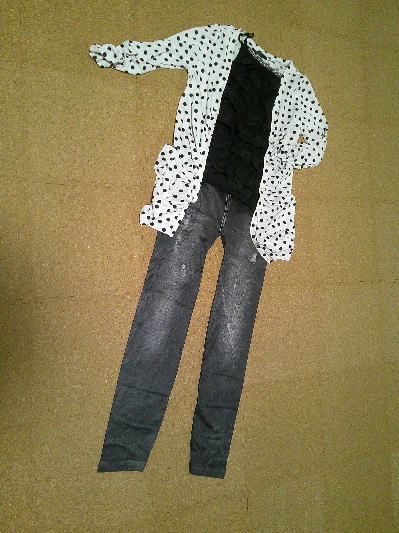 52)556円クラッシュデニムレギンス