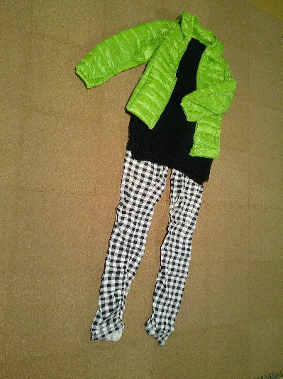 55)1000円カラフルダウンジャケット