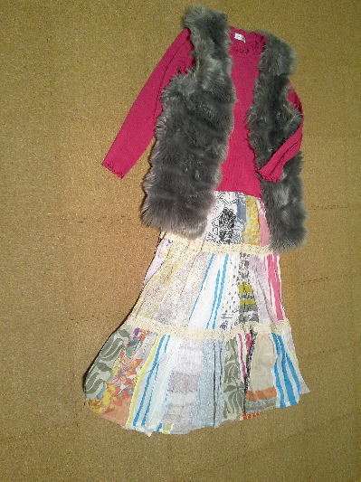 61)1,607円毛皮のベスト