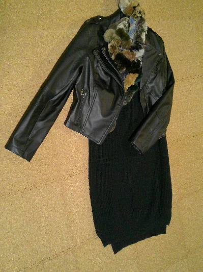 62)230円ライダースジャケット黒