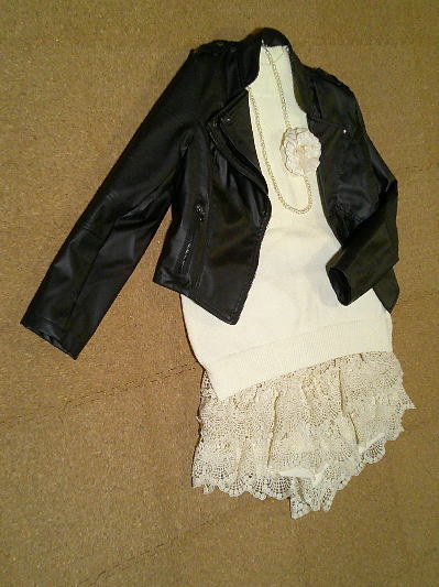 62)230円ライダースジャケット黒