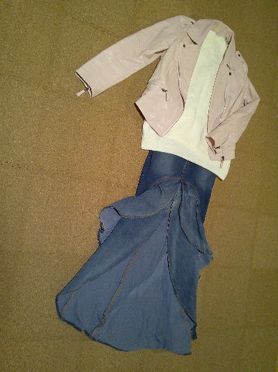 ６３）1,981円レザージャケット・ピンク５