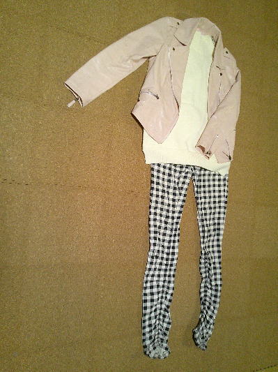 ６３）1,981円レザージャケット・ピンク５