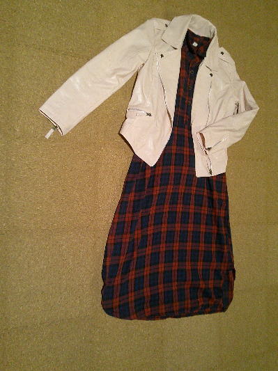 ６３）1,981円レザージャケット・ピンク５