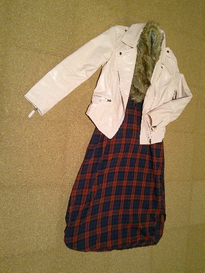 ６３）1,981円レザージャケット・ピンク５