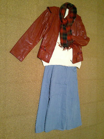 65)1,677円深紅のレザージャケット3