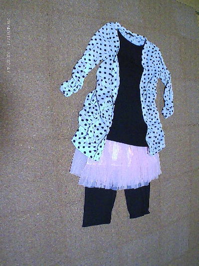 81)500円チュールのミニスカート