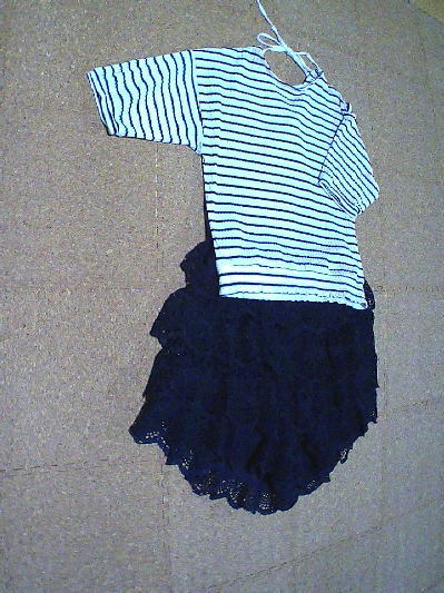 ８６）790円バックリボンボーダートップス