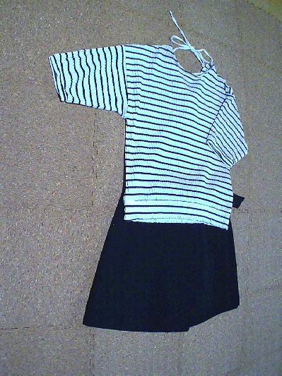 ８６）790円バックリボンボーダートップス