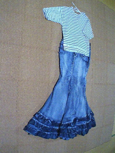 ８６）790円バックリボンボーダートップス