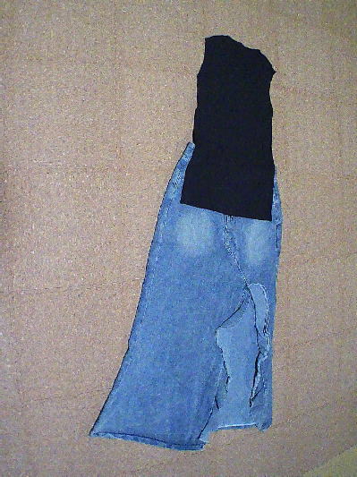 90)6,853円マーメイドデニムスカートDタイプ