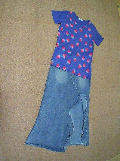 90)6,853円マーメイドデニムスカートDタイプ