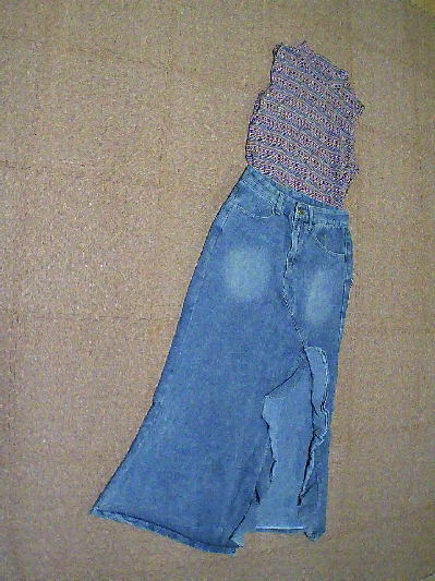 90)6,853円マーメイドデニムスカートDタイプ