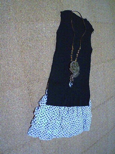 ９２）140円ドットフリル・ペチパン