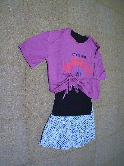 ９２）140円ドットフリル・ペチパン