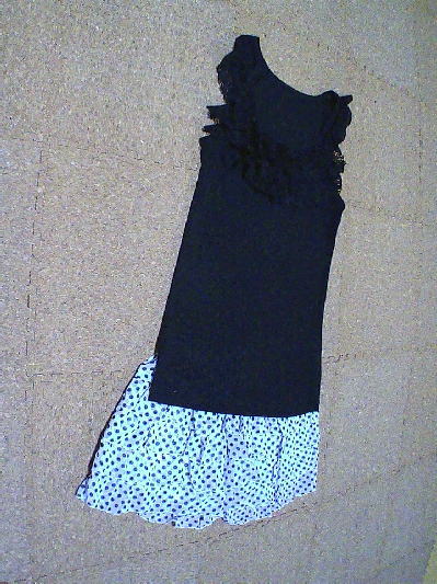 ９２）140円ドットフリル・ペチパン