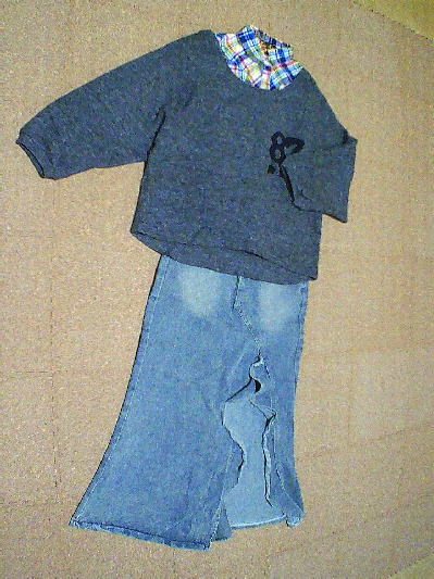 ９４）360円ドルマンニット・グレー