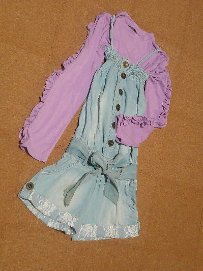 104)560円デニムオーバーオール